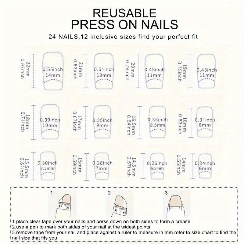 96pcs (4 PACK) Chic Almond-Shaped Press-On Nails Set with Sparkling Hearts&Glitter Accents - Includes Jelly Adhesive Tabs, Nail File - Perfect ForValentine'S Day